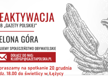 Klub Gazety Polskiej zaprasza na spotkanie