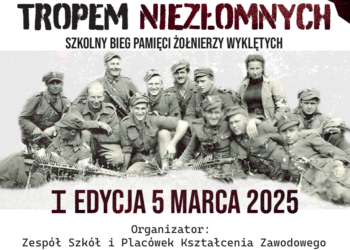 Bieg Tropem Niezłomnych w Zespole Szkół i Placówek Kształcenia Zawodowego w Zielonej Górze