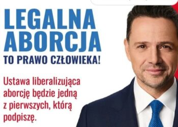 Trzaskowski przyjechał pościemniać kobiety i żebrał o ich głosy