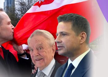 Trzaskowski woli Sorosa, a Nawrocki podbierał kanapki!
