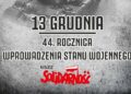 Solidarność zaprasza na obchody 44. rocznicy wprowadzenia stanu wojennego 2 Solidarność zaprasza na obchody 44. rocznicy wprowadzenia stanu wojennego