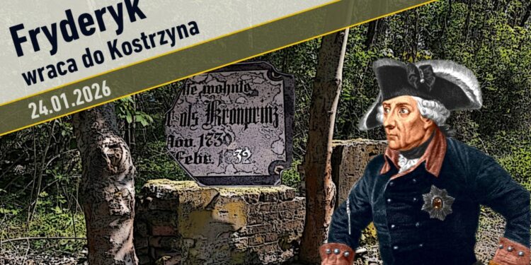 „Fryderyk wrócił do Kostrzyna!” Prowokacyjna uroczystość w granicznym mieście