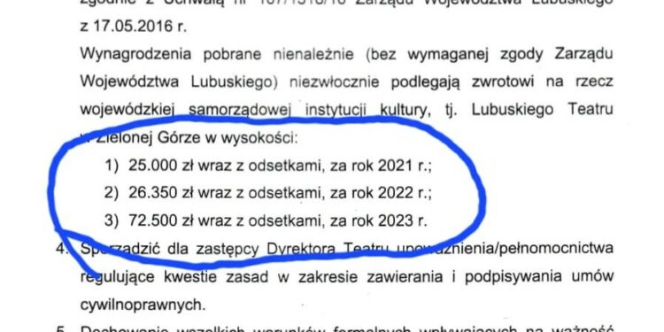Odkrywamy karty w sprawie Lubuskiego Teatru. Poznaliśmy modus operandi. Oto sekwencja zdarzeń, która pogrążyła Czechowskiego 5 Odkrywamy karty w sprawie Lubuskiego Teatru. Poznaliśmy modus operandi. Oto sekwencja zdarzeń, która pogrążyła Czechowskiego